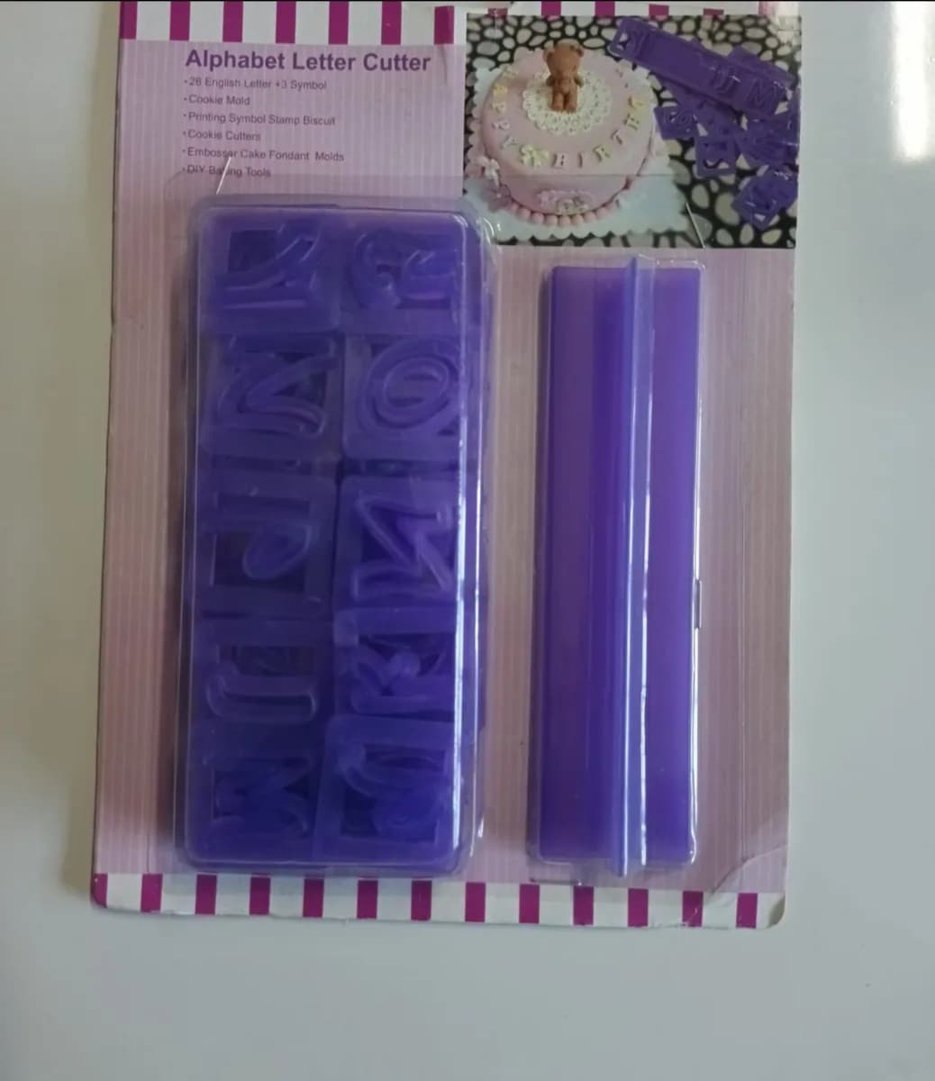 Alphabet cutter set