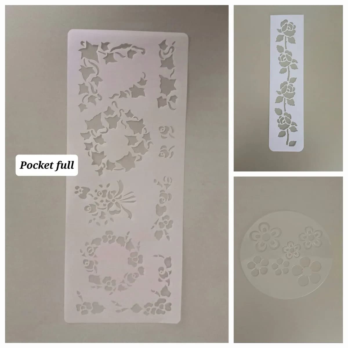 Stencil - Flowers