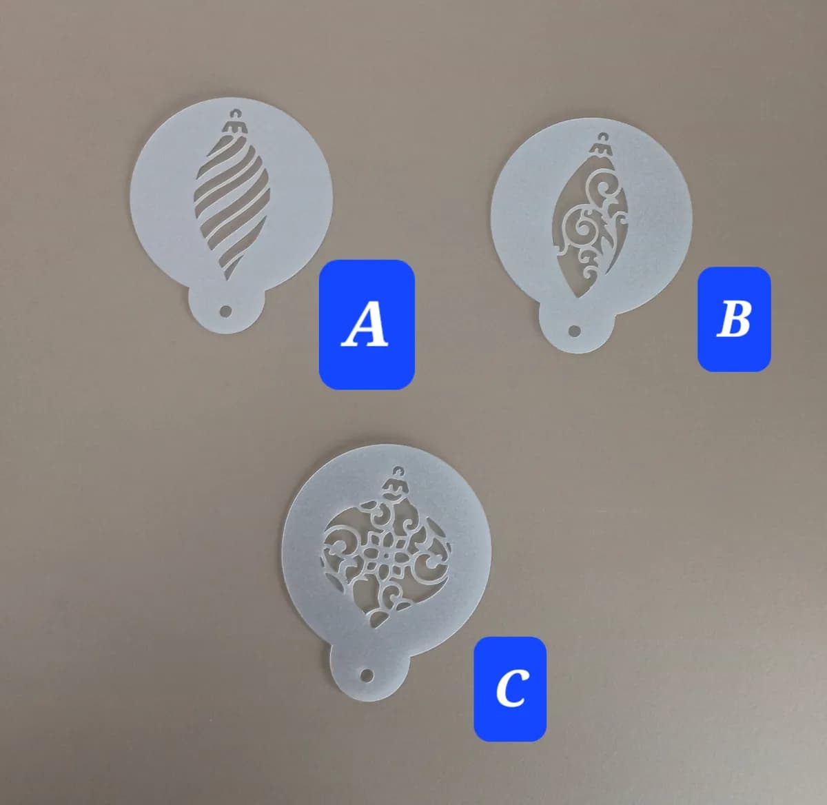 Stencil - Bauble